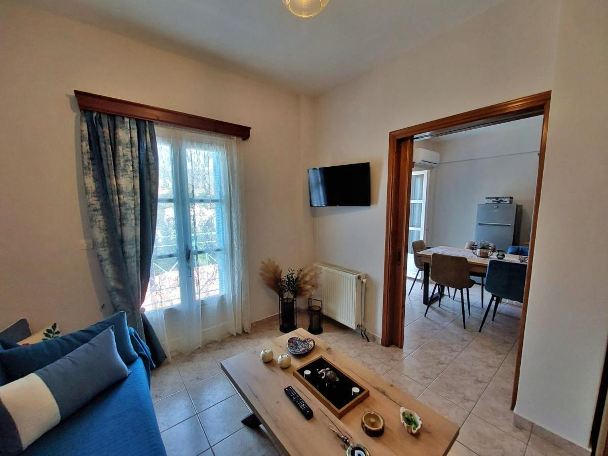 Anemone Bleu-Sea View-200M From Chora Pedestrian Apartment Andros Town Bagian luar foto